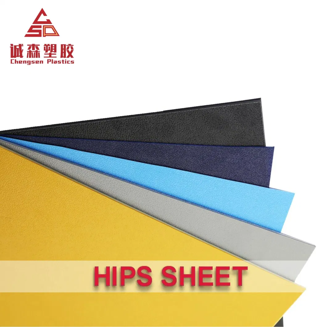 Fast Delivery Customized Color HIPS Plastic Sheet for Vacuum Forming Products HIPS Plastic Sheet Cut to Size HIPS Extrusion Sheet Acrylic PVC