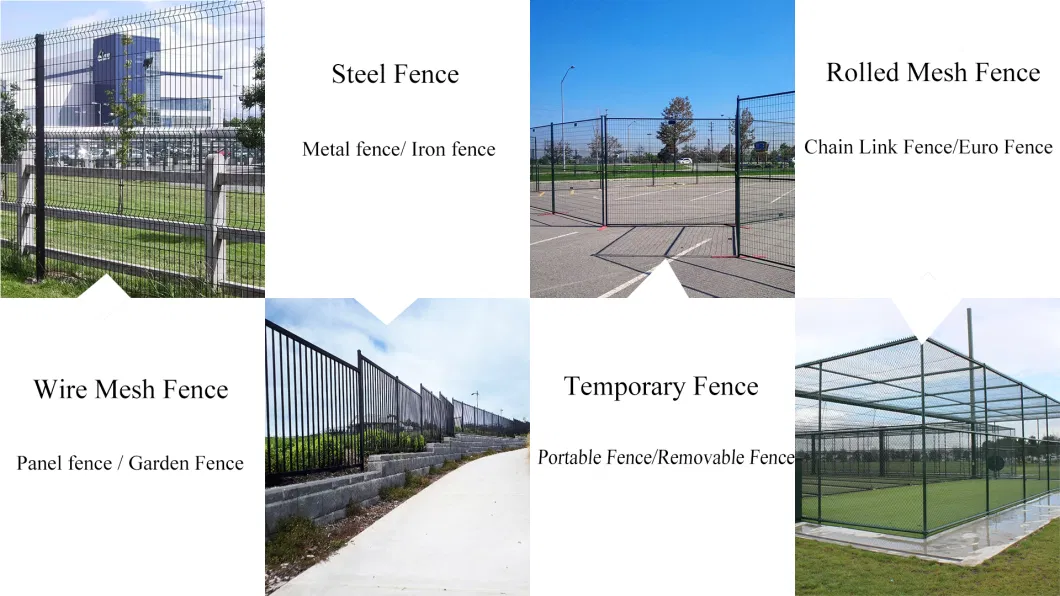 Yingkang Fence Chain Link Fence Cyclone Fence Hurricane Fence Diamond-Mesh Fence