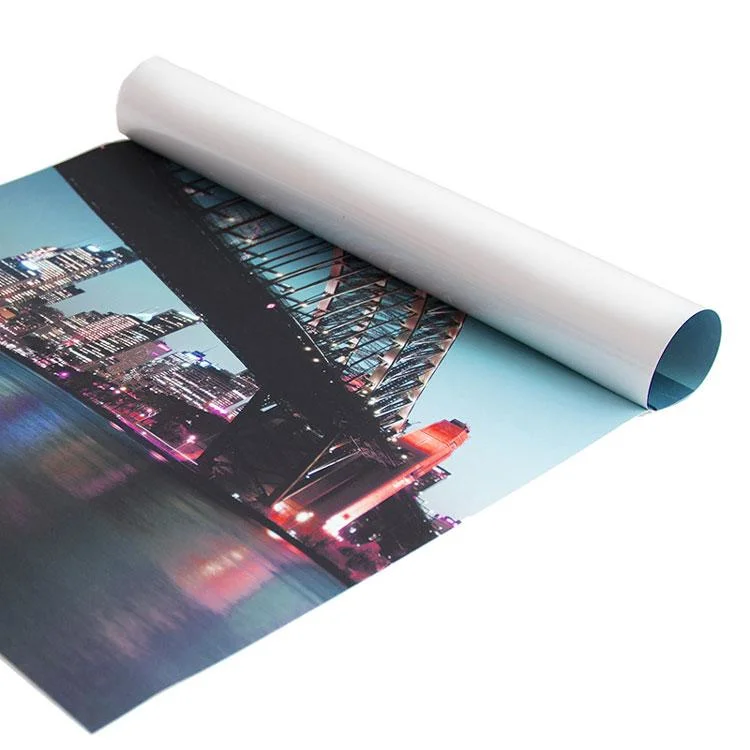 Thin Film Digital Printing Plastic Flexible Transparent PVC Sheet for ID Cards Anddocuments Production.