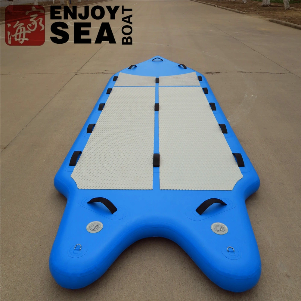 Infatable 10mm Drop Stitch PVC 14&prime; 427 Cm Soft Board for Water Surfing