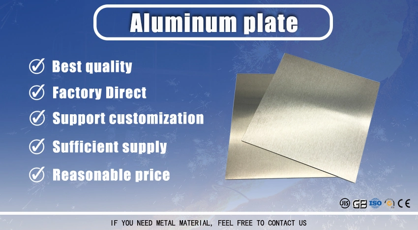 ASTM ASME Standard 6763/6863/6951/1100/1050/1060 Aluminum Alloy Plate/Sheet H24/H14/Brushed/Polishing for Furniture/Kitchen Appliances