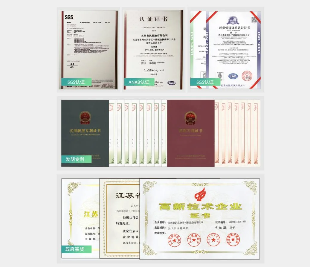 Transparent Rigid PVC Sheet for Package Golden Supplier