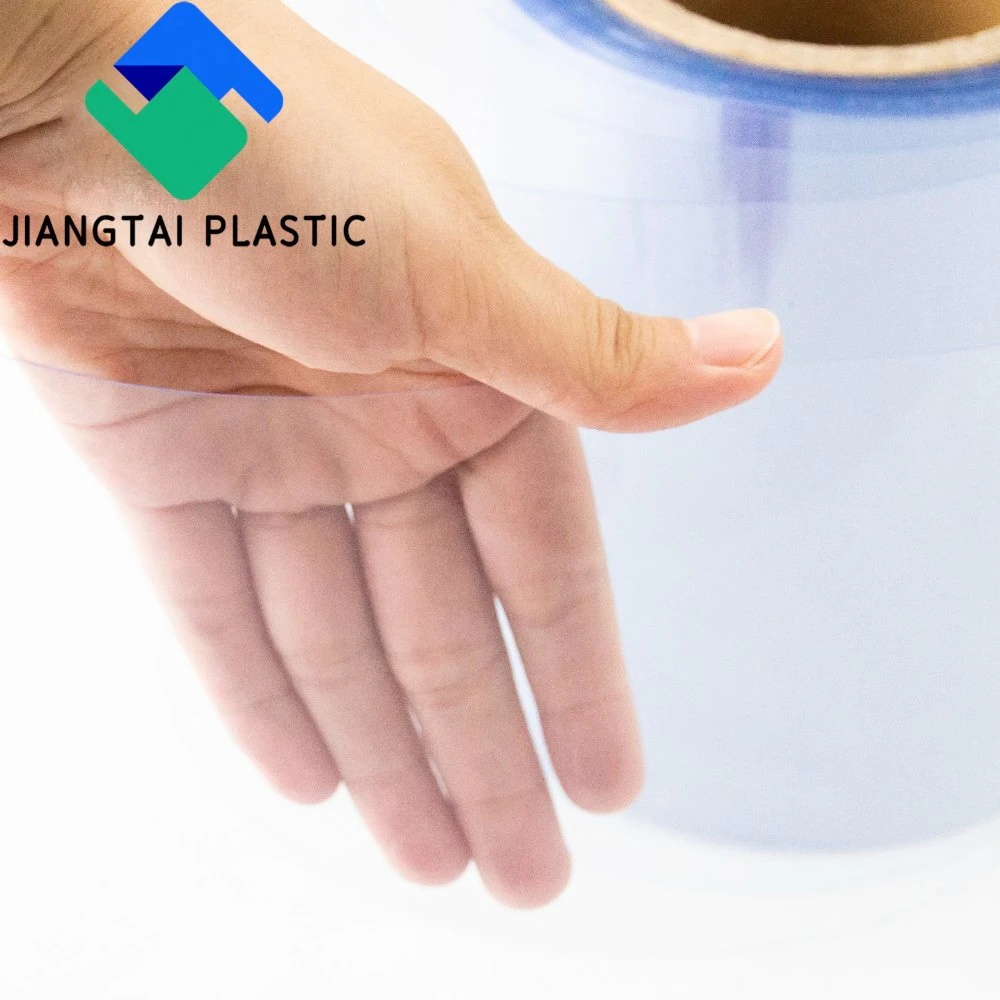 Jiangtai Folding Boxes Material 0.4mm Clear Rigid PVC Film