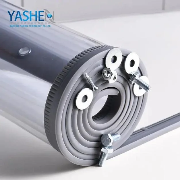 Chinese Industrial 1.7mm Standard Magnetic Clear PVC Strip Roll Curtains