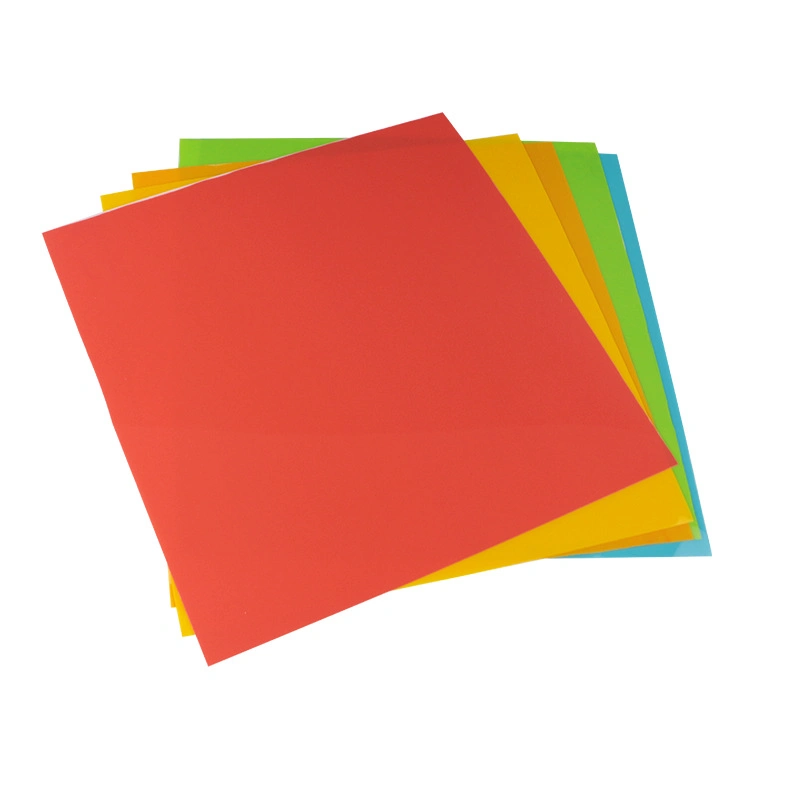 Colored PVC Sheet Plastic Hard Sheet Soft Glass PVC