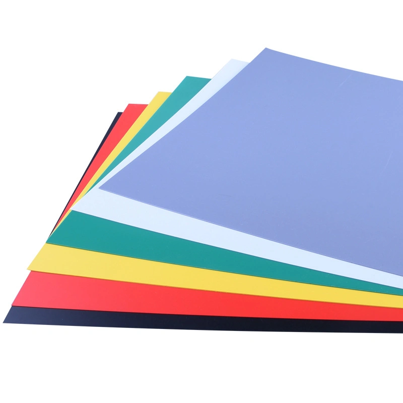 Colored PVC Sheet Plastic Hard Sheet Soft Glass PVC