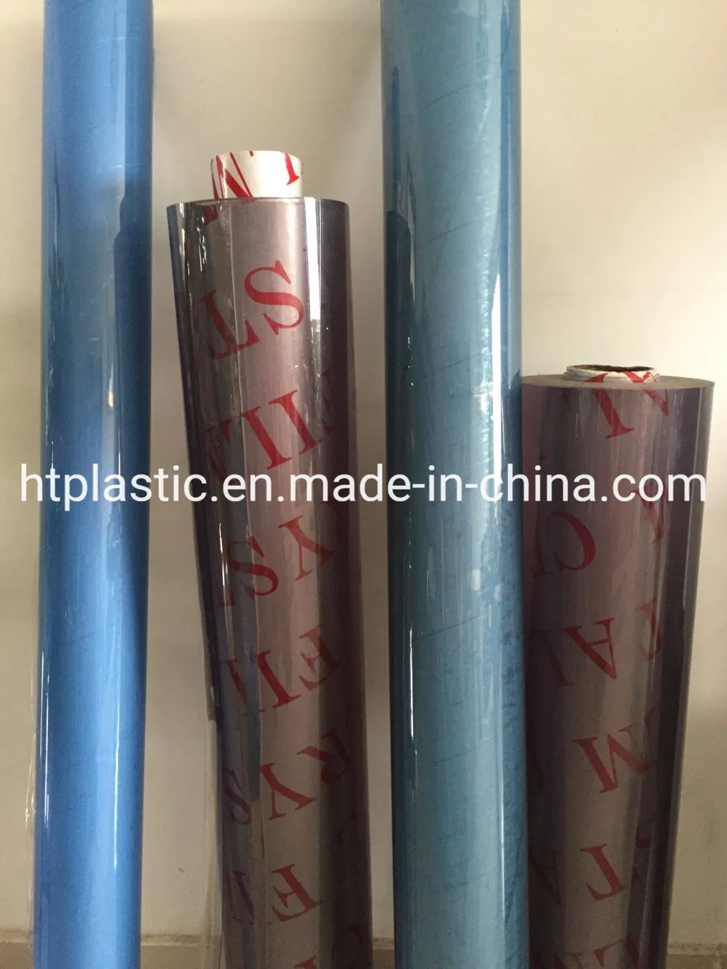 0.05-5.0mm Thin Super Clear PVC Plastic Transparent Film Roll