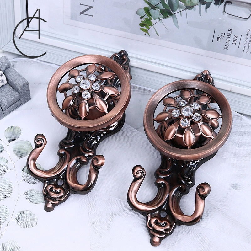 Sunflower Zinc Alloy Window Hook Metal Curtain Hooks and Hangers