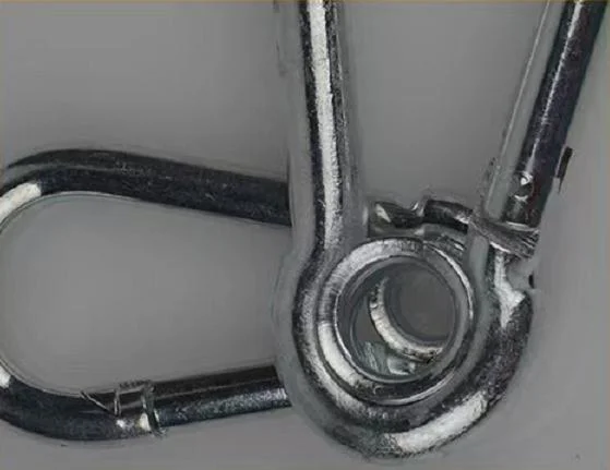 Zinc Plated Spring Loaded Snap Hook to Connect Rope Tracks /Cable and Hook Straps to Tracks