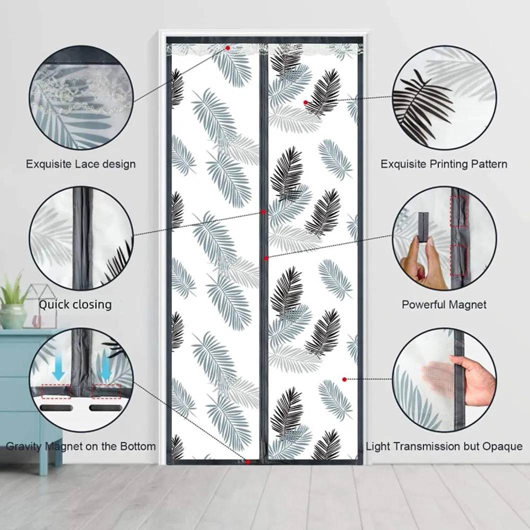 Hight Quality Magnetic Thermal Insulated EVA Door Curtain