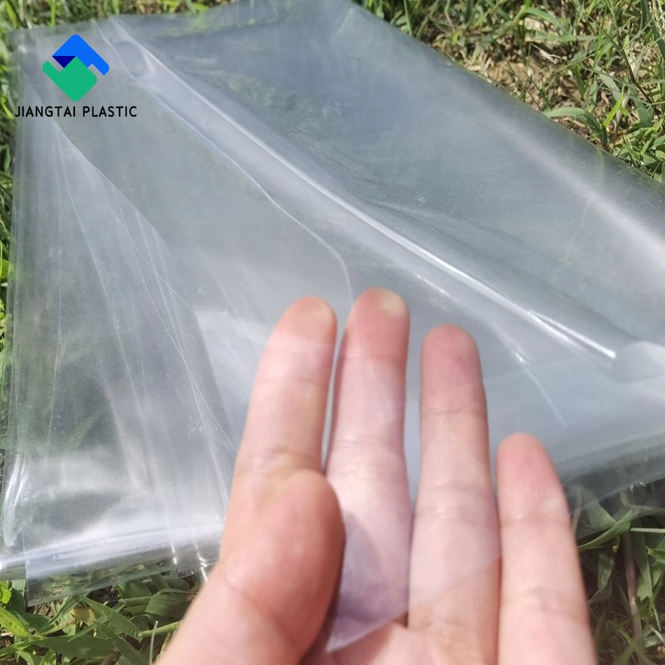 Jiangtai Normal Clear with Powder PVC Film Non Sticky for Packing/Bags