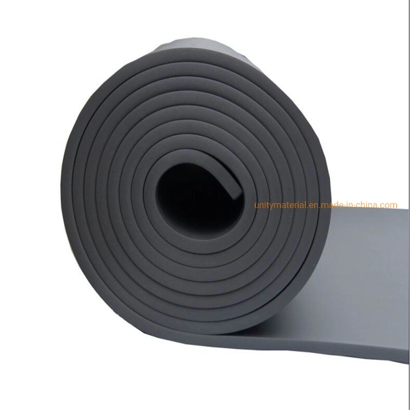 Air Conditioner Foam NBR/PVC Flexible Thermal Insulation Heat Proof Hose Duct Air-Conditioning Polyurethane Isolation Rubber Sponge Plastic Sheet