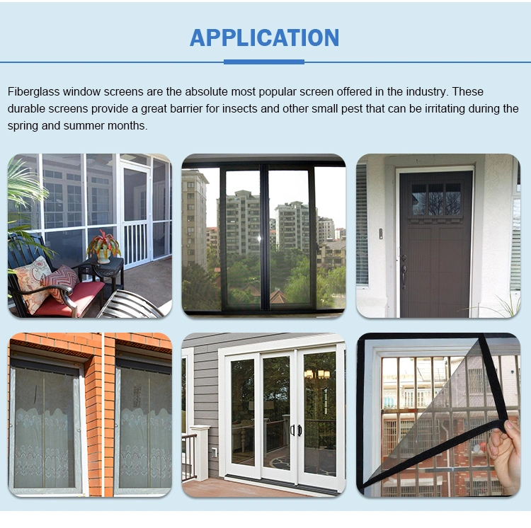 Fiberglass Mesh Magnetic Screen Anti Mosquito Door Curtain