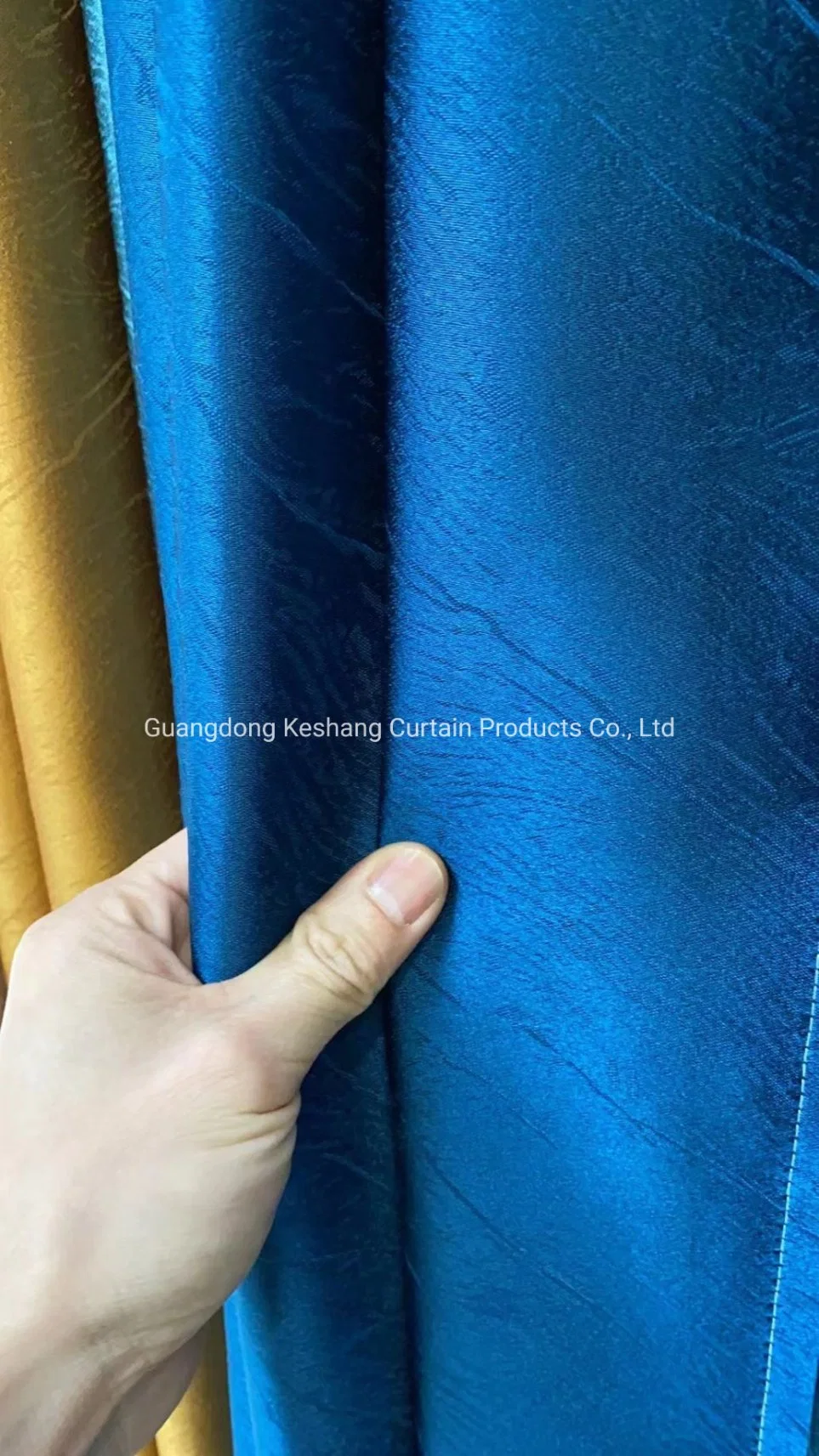 Factory Supply Grommet Top Custom Design Highweight Polyester Jacquard Curtain