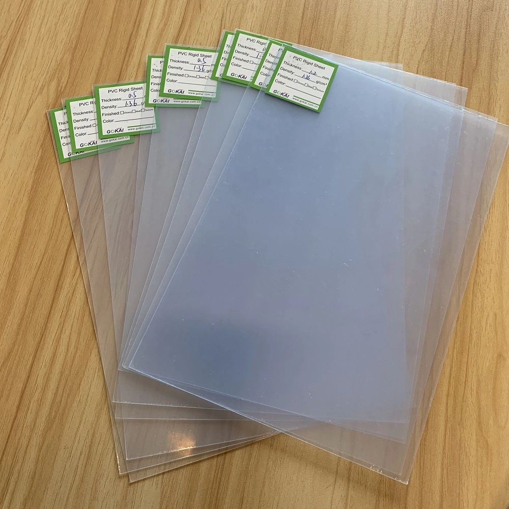 0.1-1mm Clear PVC Rigid Sheet for Printing