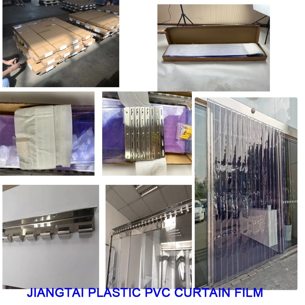 Jiangtai Normal Clear with Powder PVC Film Non Sticky for Packing/Bags