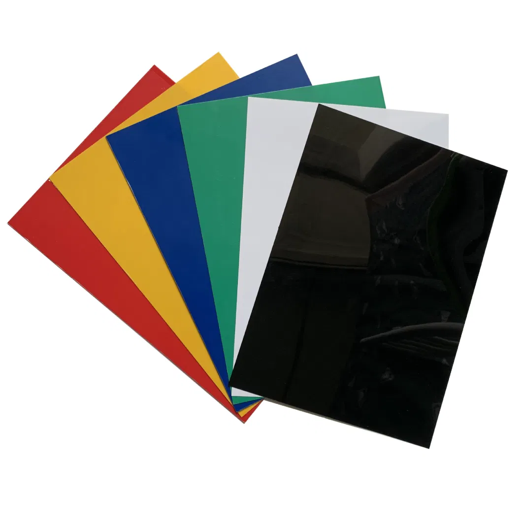 PVC Sheet Thickness 0.1-3mm Can Be Cut Any Size According to The Requirements of Single and Double Coated PVC Sheet