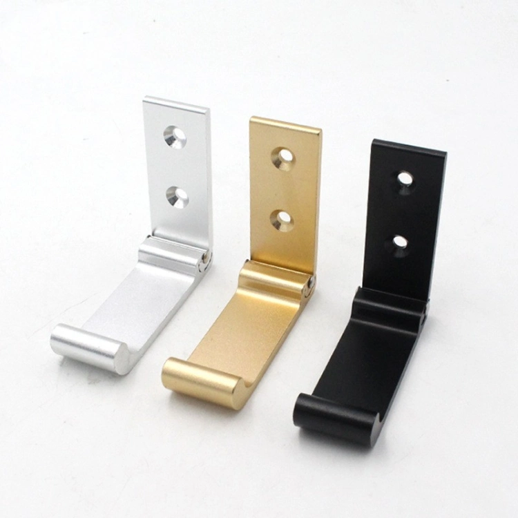 Aluminum Gold Wall Mounted Hook Hanger with SGS