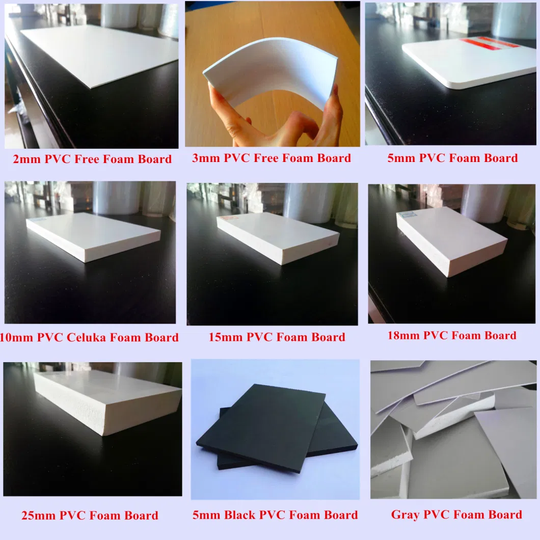 White PVC Foam Sheet/PVC Plastic Sheets/PVC Laminate Sheet