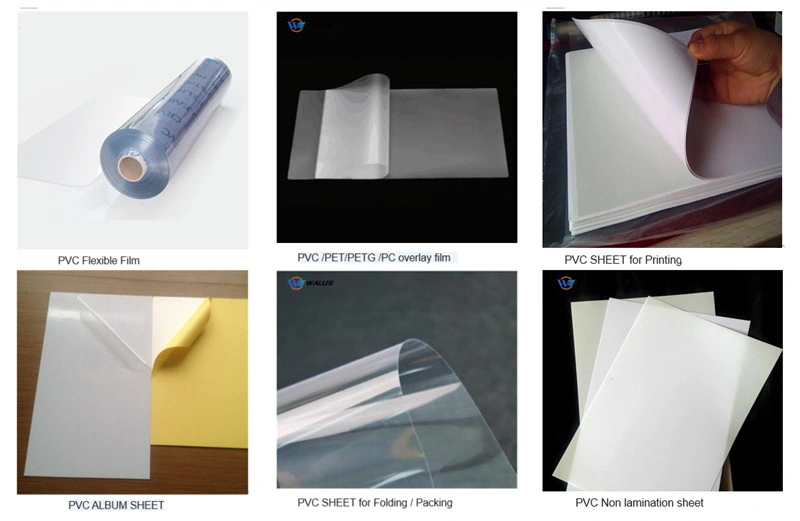 Cheap Price PVC Film PVC Clear Plastic Sheet, PVC Film Roll for Folding Boxes