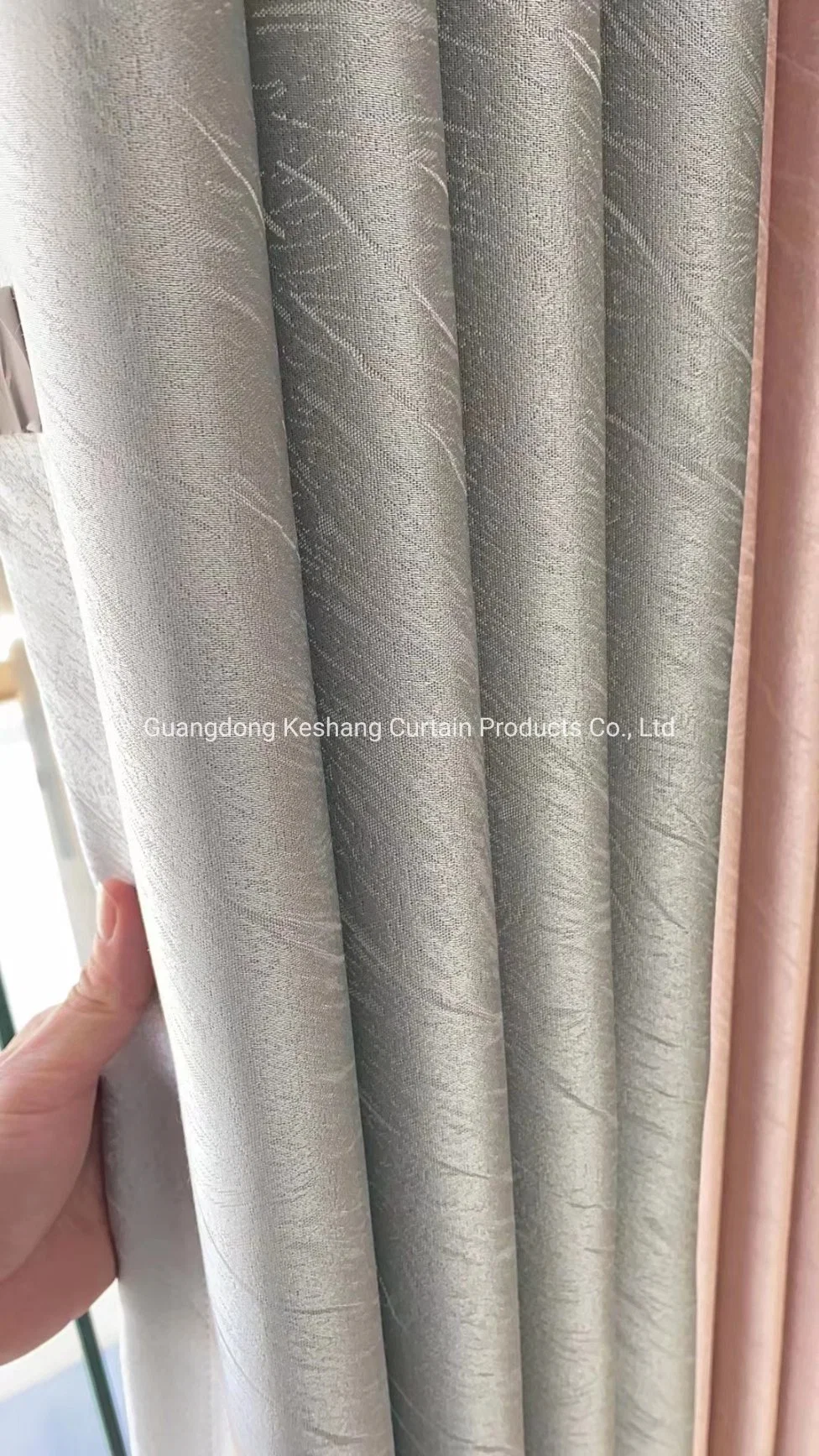 Factory Supply Grommet Top Custom Design Highweight Polyester Jacquard Curtain