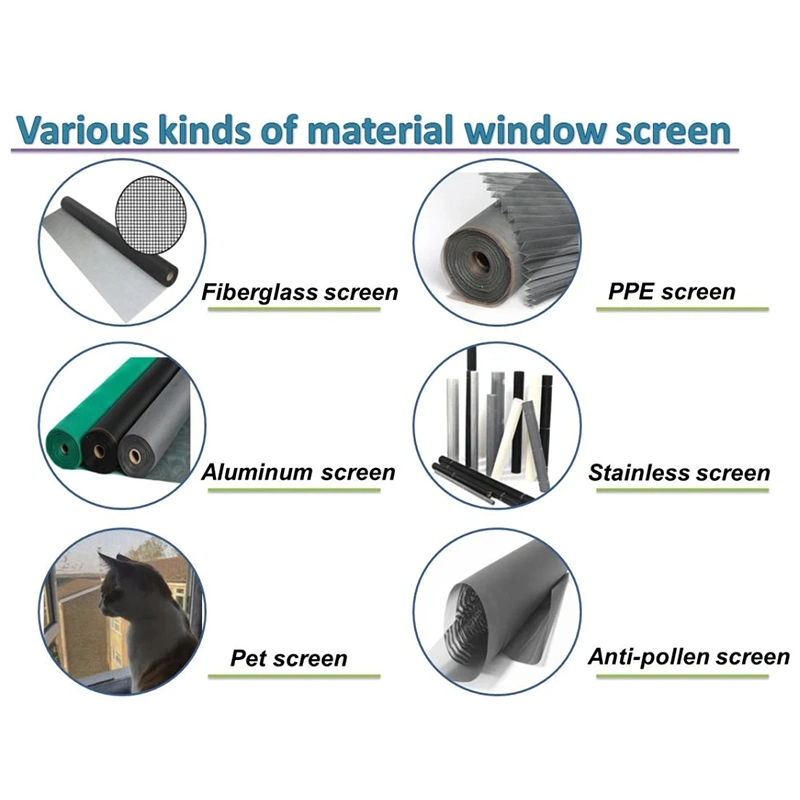 Fiberglass Magnetic Screen Door with Durable Fiberglass Mesh Curtain