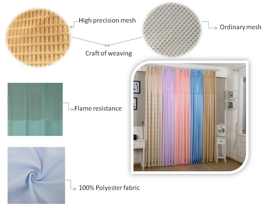 Fire Retardant Medical Clinic Anti-Bacterial Hospital Curtains