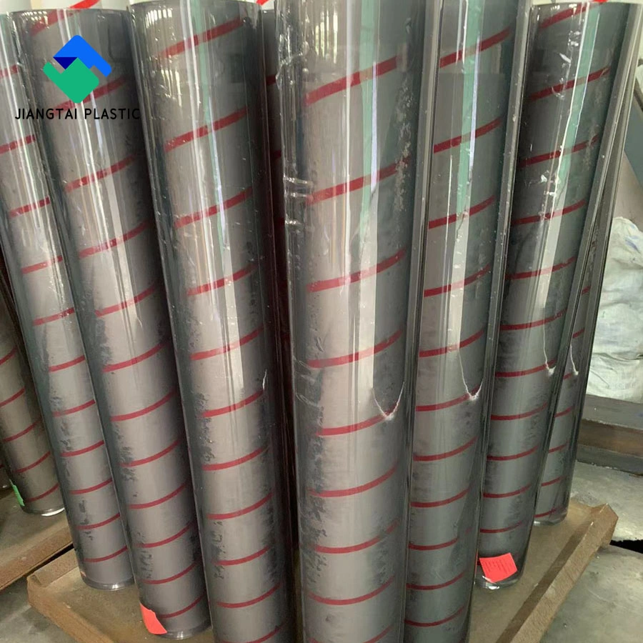 Jiangtai Plastic Plastic Supply Custom Flexible Color Soft Glass Super Clear Transparent Film PVC Soft Sheet Roll