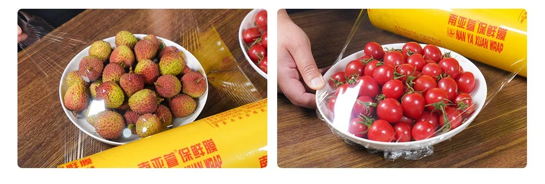 Best Fresh PVC Cling Film Transparent Shrink Wrap Stretch Film