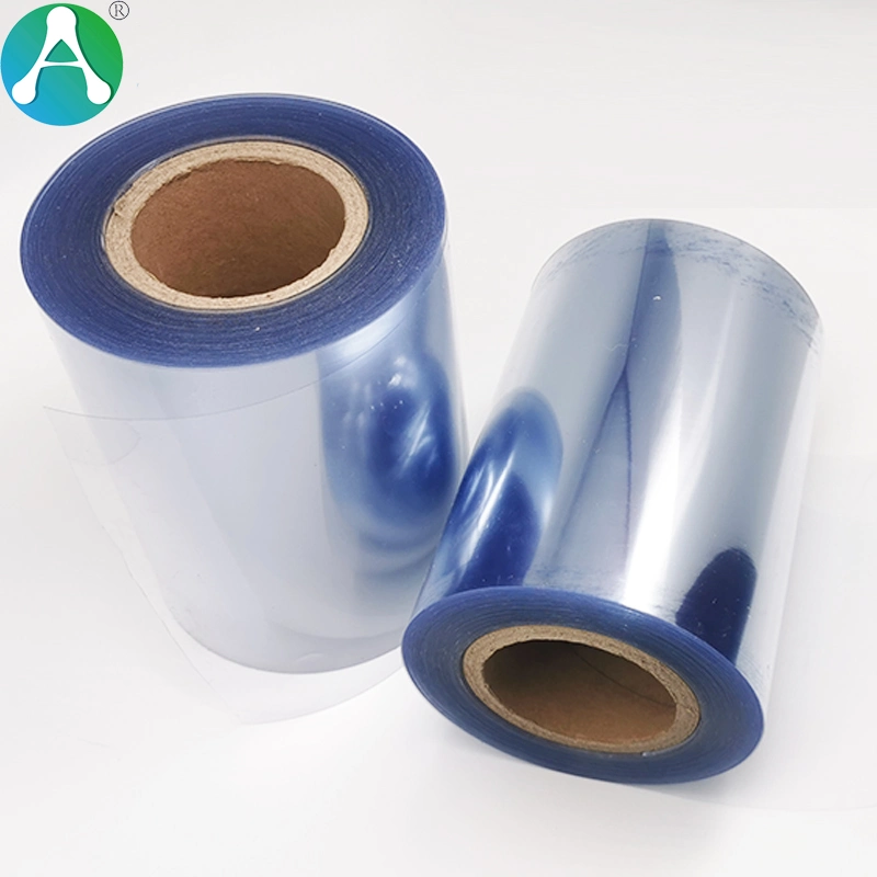 Ocan Vacuum Forming Rigid Tranparent PVC Plastic Film Roll for Blister Packing