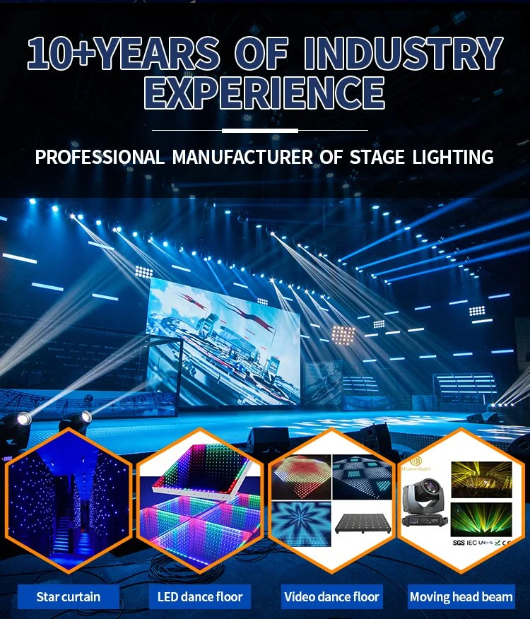 Concert Backdrops Foldable LED Video Cloth Fabric P18cm LED Vision Curtains with DMX&SD&PC Control