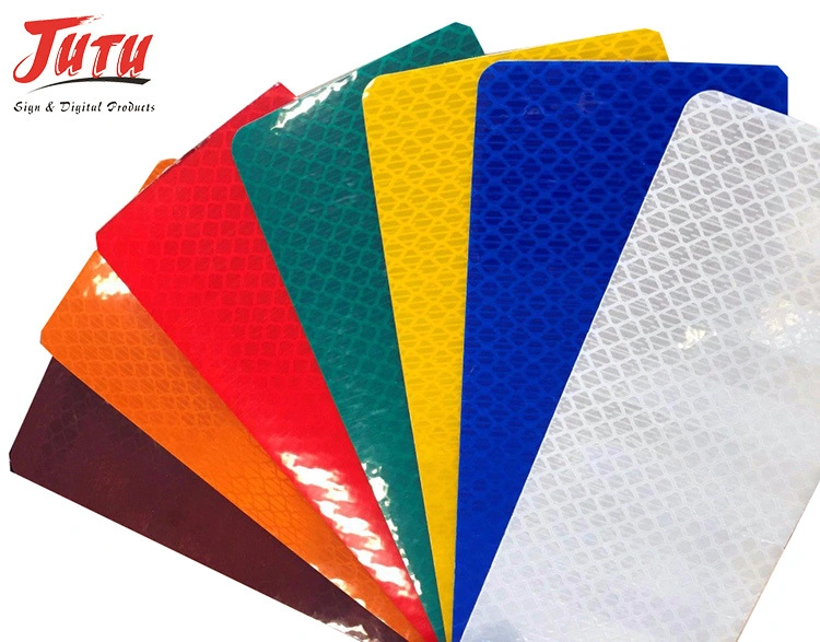 Waterproof Plastic PVC Reflective Tape Sheeting for Warning Safety