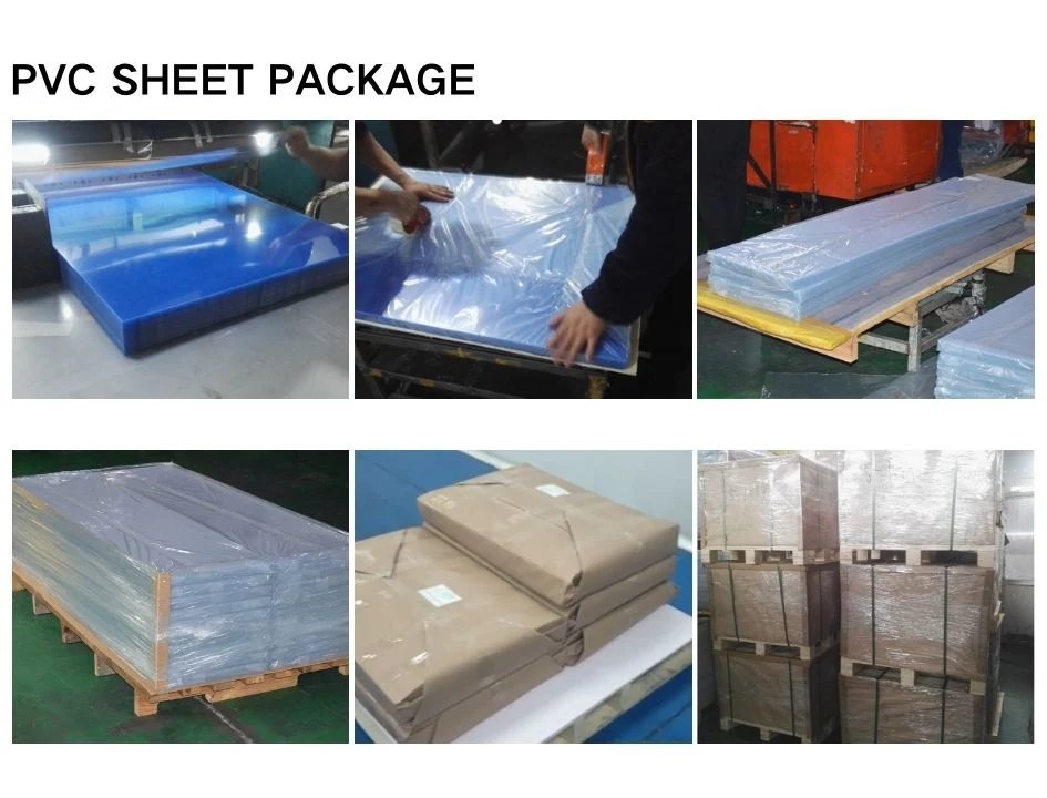 2mm Thickness Clear and Colored Cast Rigid PVC Pet Plastic Sheet