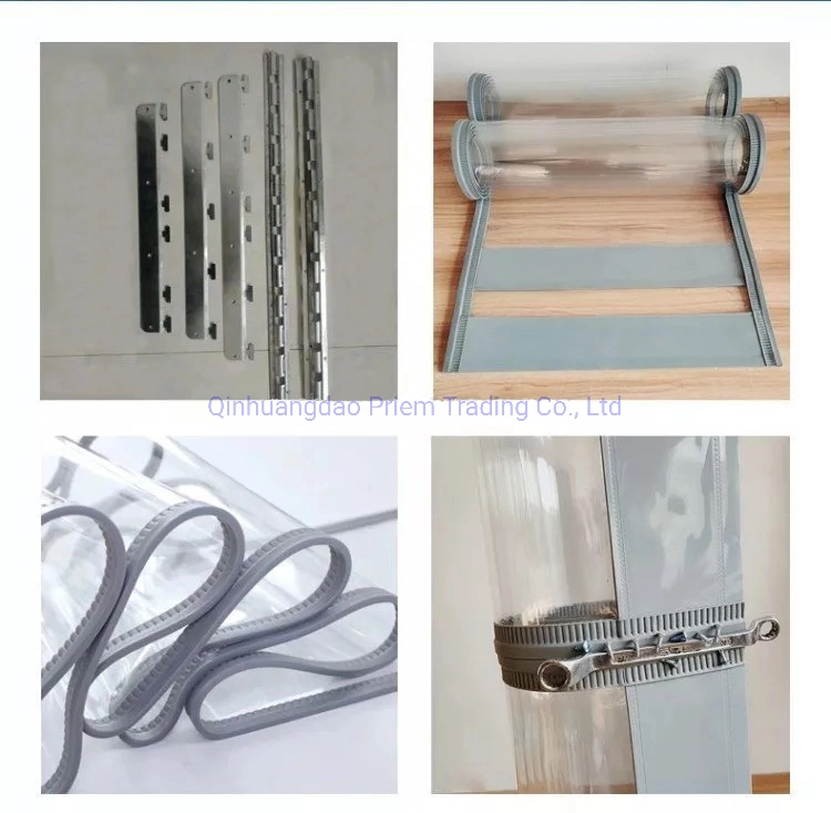 Magnetic Self-Priming Transparent PVC Soft Door Curtain