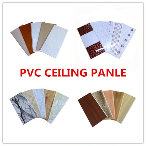 PVC Facing Gypsum Ceiling Decorative Board PVC Laminated Gypsum Ceiling Plastic Sheet