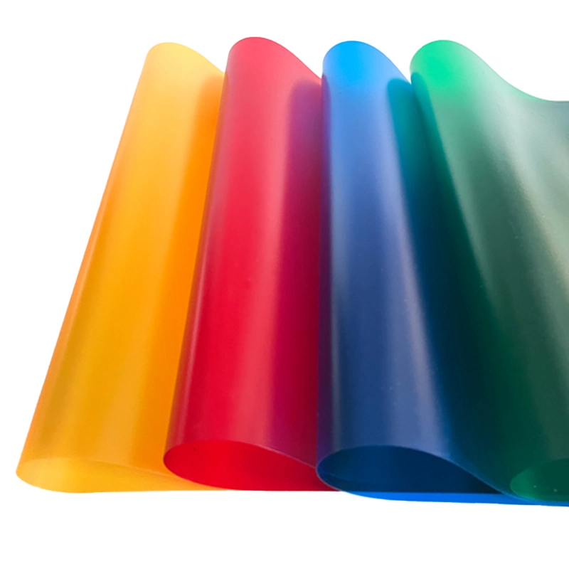 Free Sample Transparent Clear Flexible Thin PVC Plastic Sheet for Thermoforming