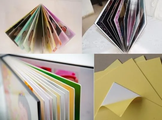 Cut to Sizes Self-Adhesive PVC Album Sheet for Photobook