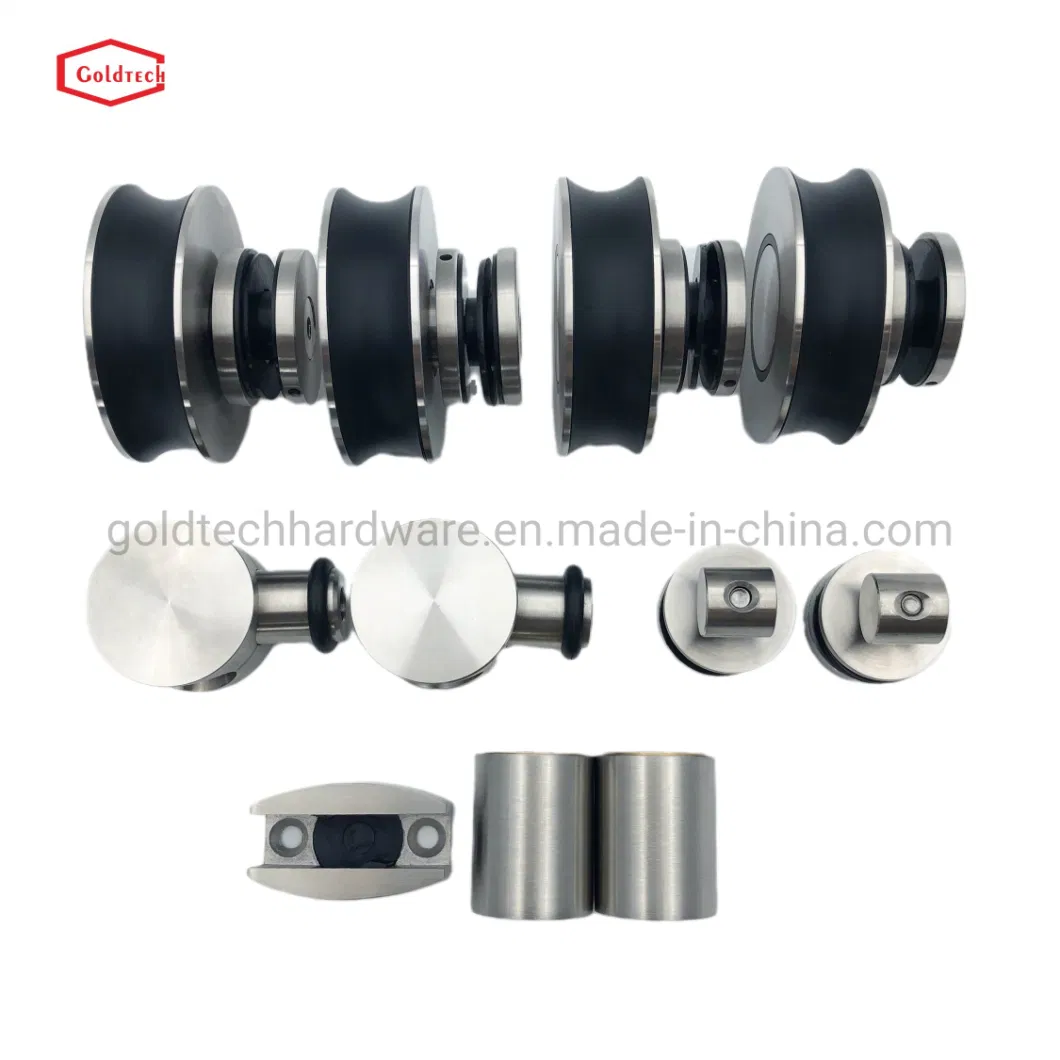 Factory Stainless Steel 304 Glass Fitting Accessories Sliding Glass Door Hardware