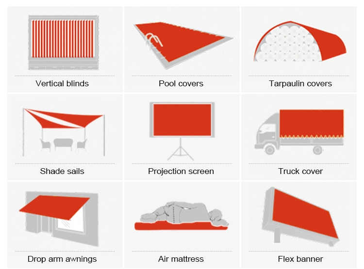 Sounda Tarpaulin Coated Fabric Laminated Plastic Fabric Sheet