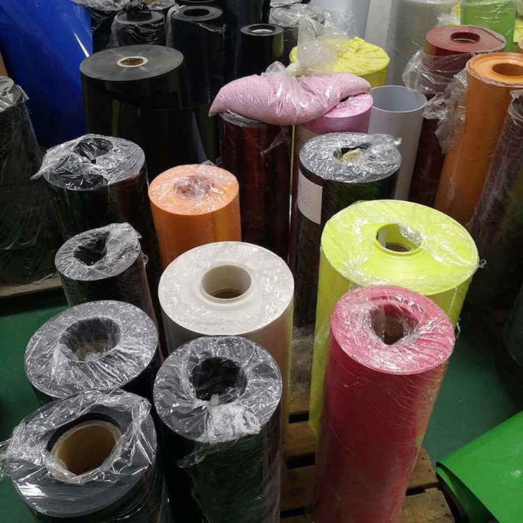 Color PVC Film Tag Transparent