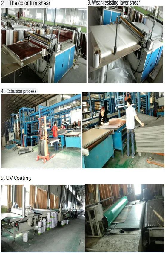 Laminated Flooring 2mm Thick Dry Back PVC Flooring/Plastic Sheet