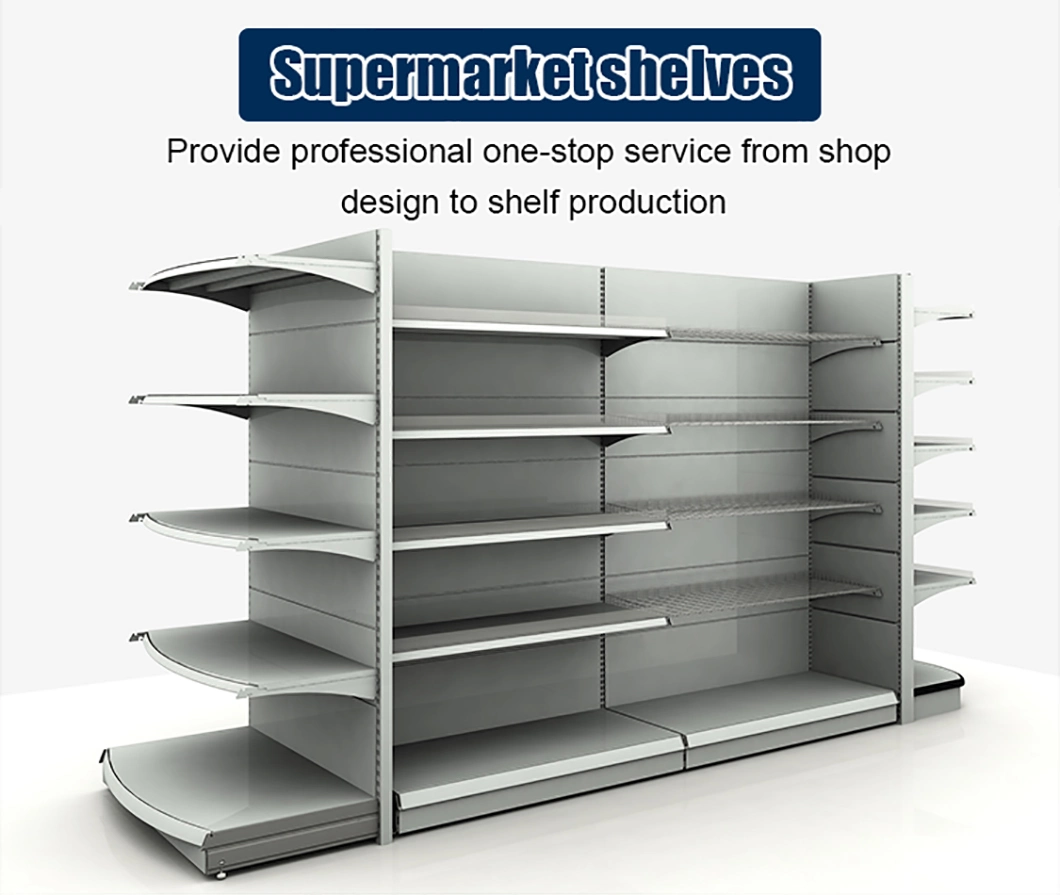 Retail Display Rack Gondola Supermarket Shelves