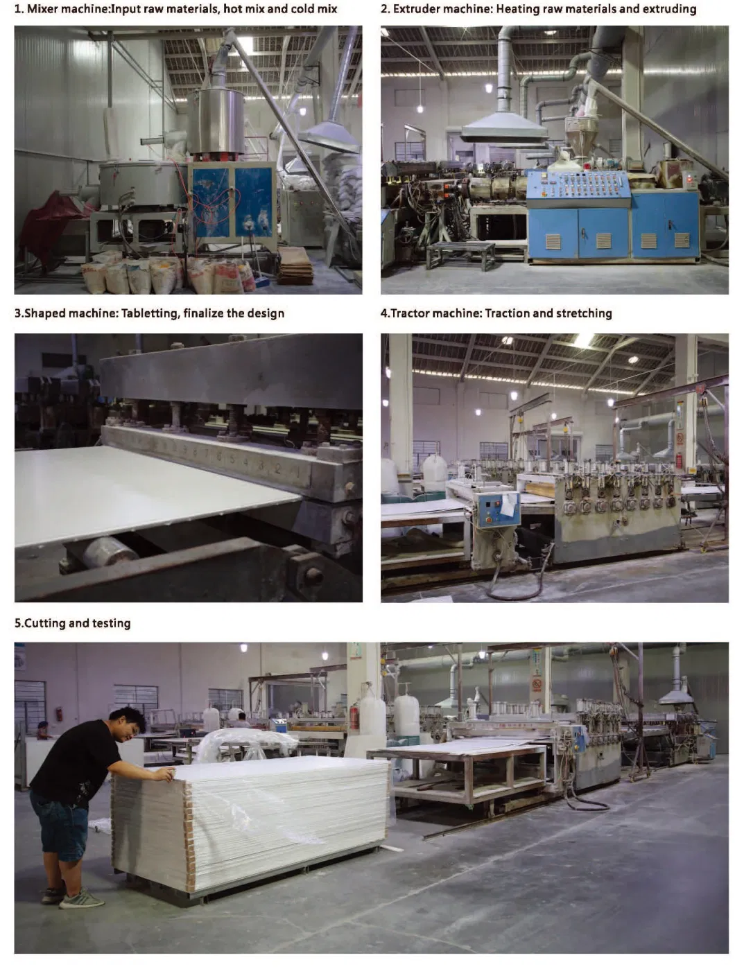 PVC Foam Board High Density PVC Sheeting for Furniture