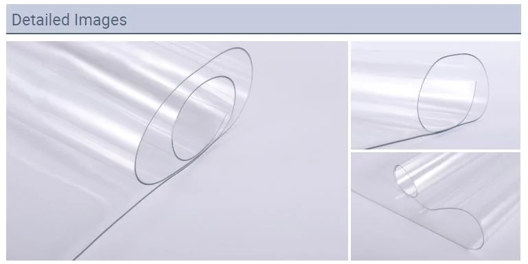 Transparent Flexible PVC Sheet Virgin Material for Tent