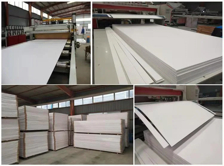 Waterproof PVC Foam Board for Brick Making Production Line 4X8