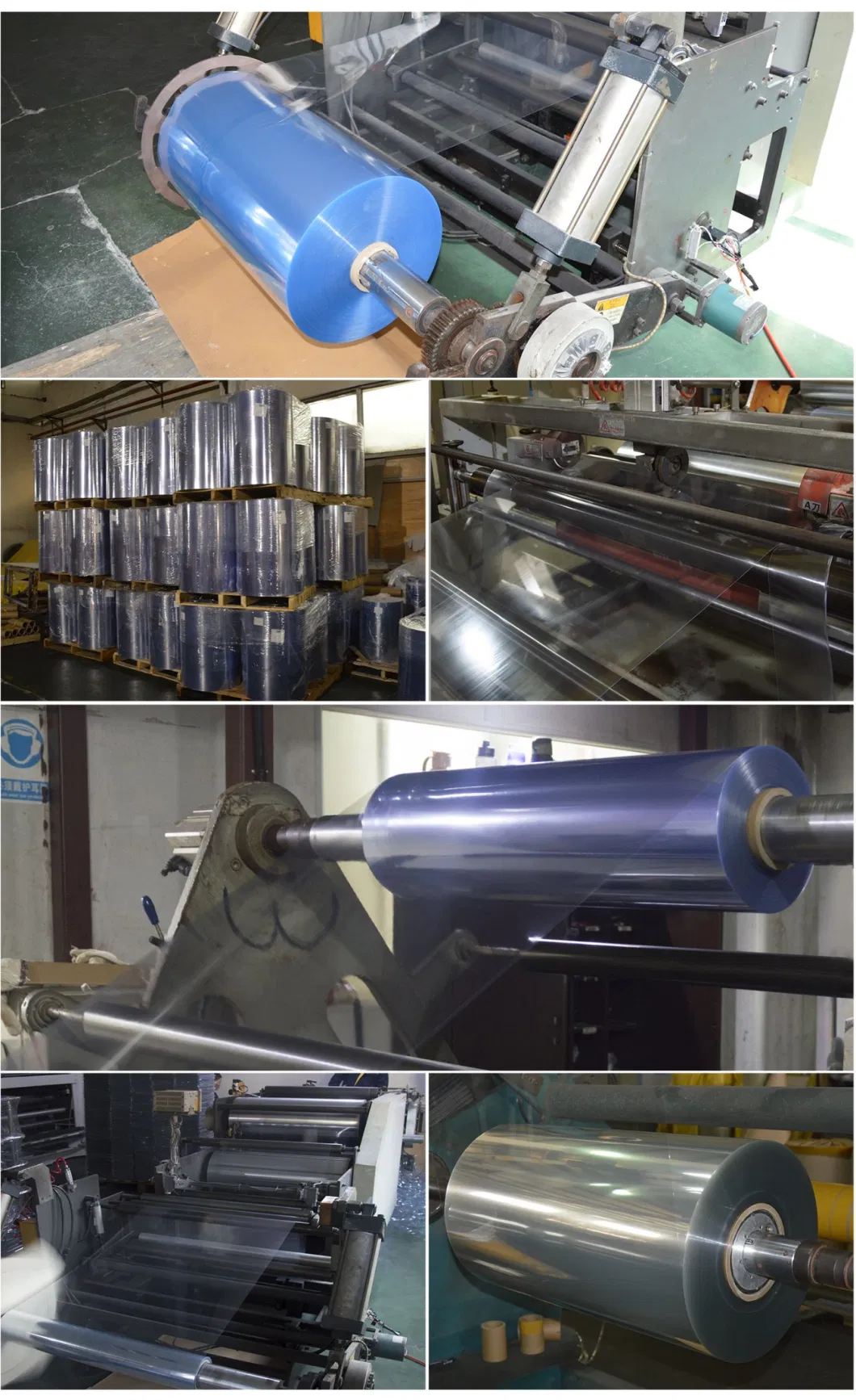 0.35mm Clear Rigid PVC Sheet Film Roll for Thermoforming and Printing