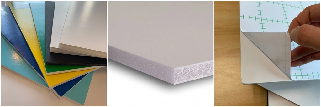1mm Thin Printing Paper Foam Board Flexible Plastic Sheet