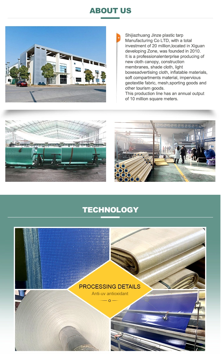 Sounda Tarpaulin Coated Fabric Laminated Plastic Fabric Sheet