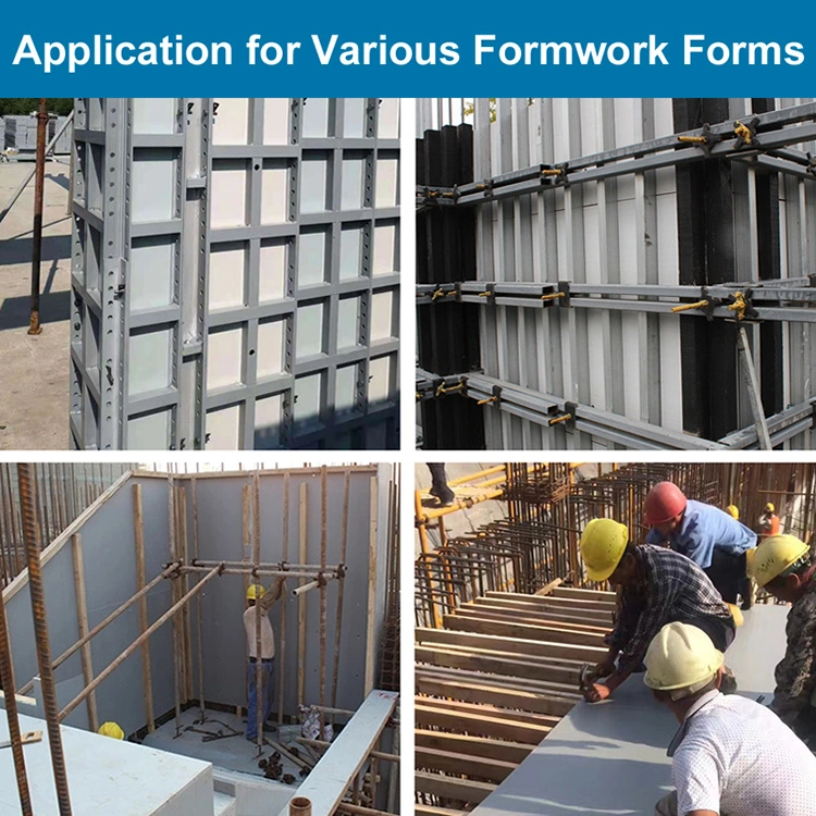 Hebei Trico Formwork Panel Formwork Board PVC Plastic Formwork Board for Concrete Formwork