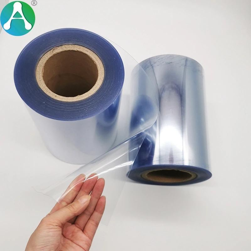 Ocan Vacuum Forming Rigid Tranparent PVC Plastic Film Roll for Blister Packing